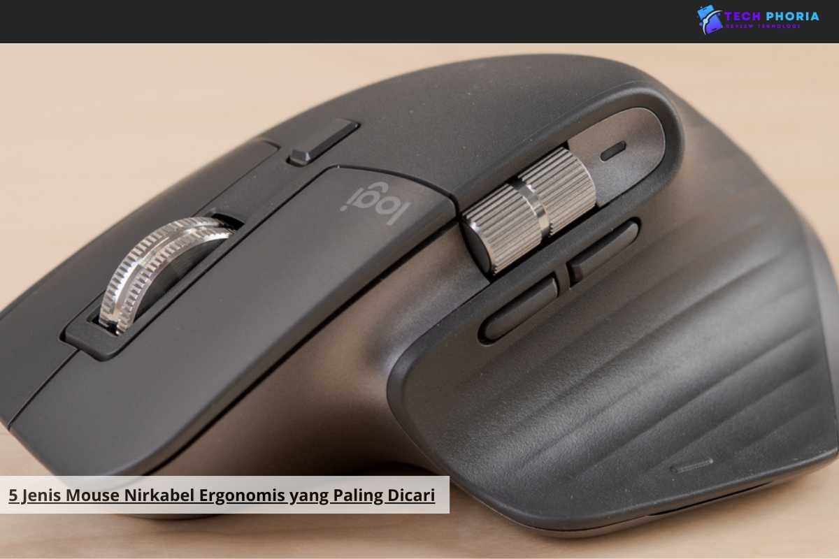 5 Jenis Mouse Nirkabel Ergonomis yang Paling Dicari