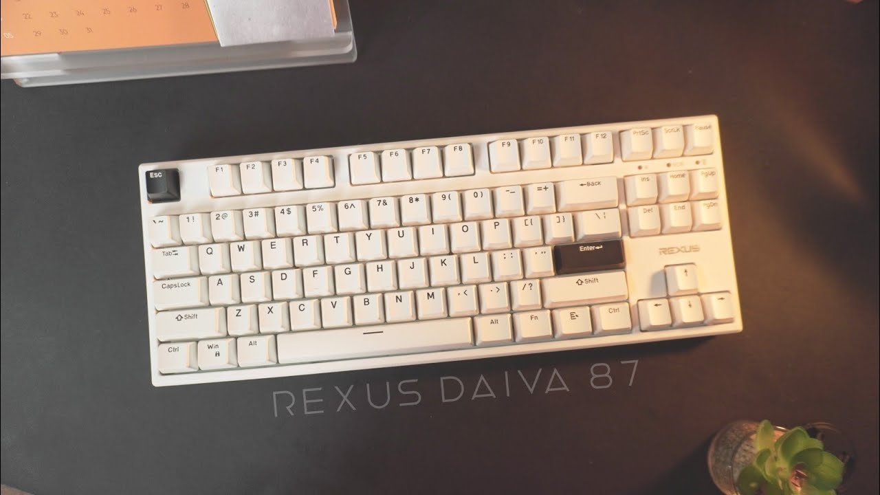 Rexus Keyboard Mechanical Daiva D87: Kombinasi Premium untuk Gamer